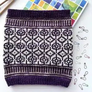 Ručně pletený nákrčník