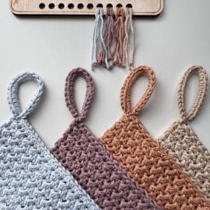 Háčkovaná žínka návod