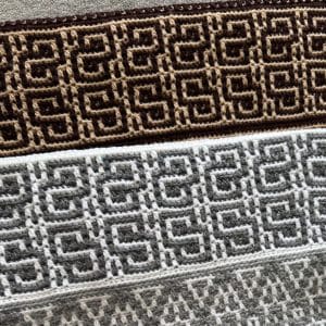 háčkovaný mozaikový vzor 4