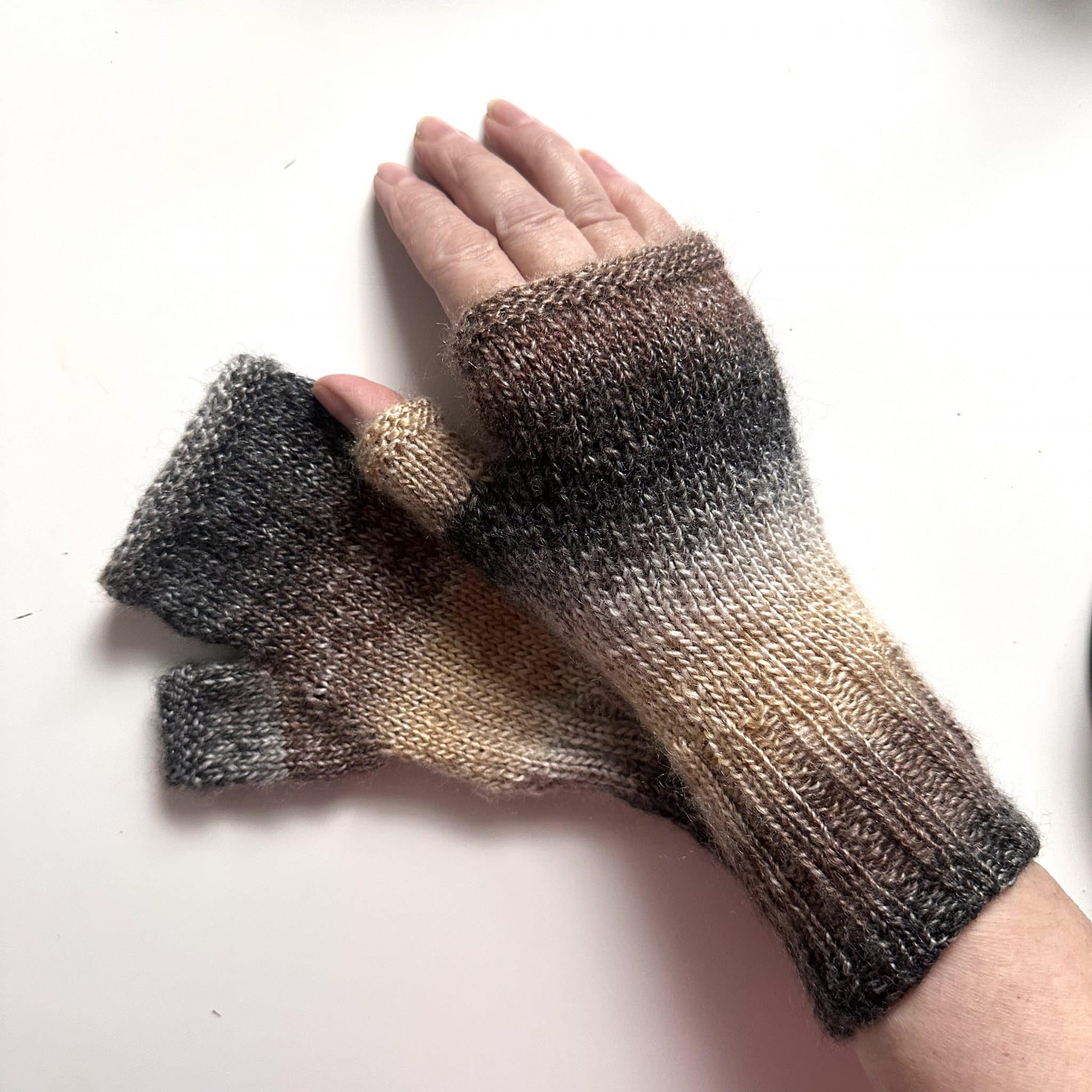 Pletené návleky na ruce